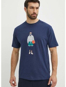 Bavlnené tričko New Balance pánske, s potlačou, MT41578NNY