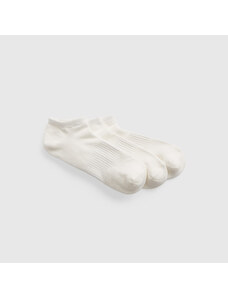 Pánske ponožky GAP Ankle Socks 3-Pack New Off White