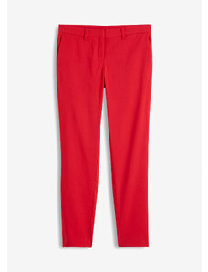 bonprix Strečové nohavice, farba červená, rozm. 34