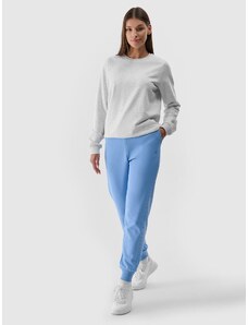 4F Dámske teplákové nohavice typu jogger - modré