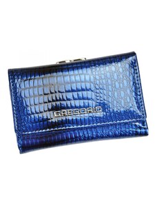Dámska kožená peňaženka modrá - Gregorio Samuela modrá