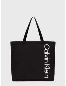 Kabelka Calvin Klein Performance čierna farba