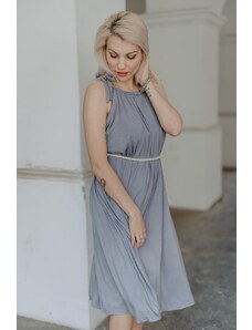 Mexy Bambusové šaty – sivá