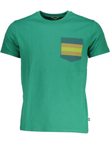 K-WAY Perfektné Pánske Tričko Krátky Rukáv Zelená