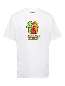 Carhartt WIP Tričko 'Gummy' svetlozelená / svetlooranžová / červená / biela
