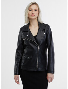 Orsay Black Women's Faux Leather Jacket - Women