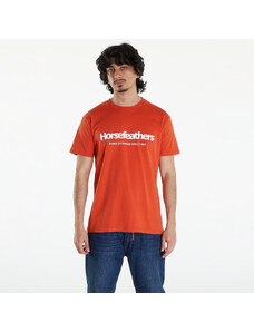 Pánske tričko Horsefeathers Quarter T-Shirt Orange Rust