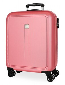 JOUMMA BAGS ABS Cestovný kufor CAMBOYA Rosa, 55x40x20cm, 38L, 5068624 (small exp.)