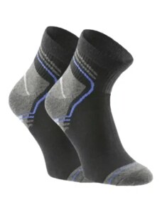 Högert SAAR športové ponožky 3 PACK čierne
