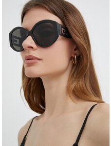 Slnečné okuliare Guess dámske, čierna farba, GU7917_5601A
