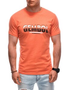 Inny Oranžové tričko s potlačou Gembol S1921