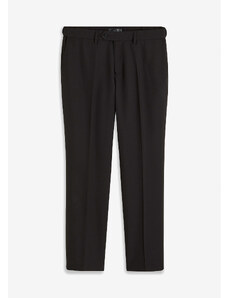 bonprix Biznis nohavice, Regular Fit, z recyklovaného polyesteru, rovné, farba čierna