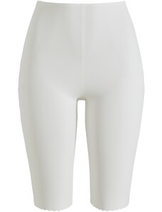 bonprix Sťahovacie elastické šortky, ľahký tvarujúci efekt, farba biela