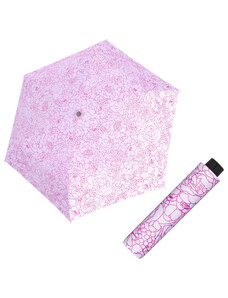Doppler Havanna Fiber GIARDINO - dámsky ultraľahký mini dáždnik růžová