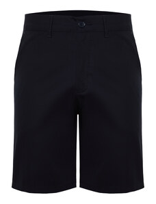 Trendyol Collection Námornícke modré pánske šortky Regular Fit Chino