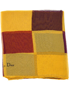 Christian Dior Šátek pro ženy Ve výprodeji, Tmavá žlutá, Hedvábí, 2024
