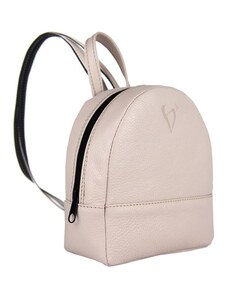 Vega Malý módny ruksak z pravej kože č.8748 v ružovej farbe