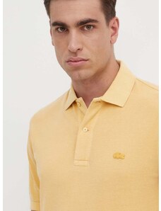 Bavlnené polo tričko Lacoste oranžová farba, jednofarebné, PH3450 S0I