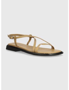 Kožené sandále Vagabond Shoemakers IZZY dámske, béžová farba