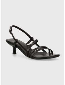 Kožené sandále Vagabond Shoemakers JONNA čierna farba
