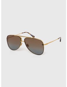 Slnečné okuliare Tom Ford pánske, zlatá farba, FT1071_6230F