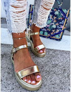 Starstyle Zlaté dámske sandále JAYA*