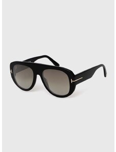 Slnečné okuliare Tom Ford pánske, čierna farba, FT1078_5501G