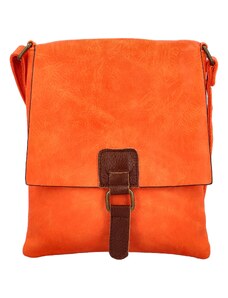 Dámska crossbody kabelka oranžová - Paolo bags Siwon oranžová