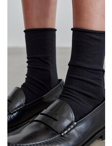 Suud Collection Čierne bambusové ponožky