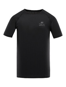 Men's functional T-shirt with cool-dry ALPINE PRO BOND black