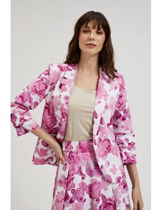Moodo Women's patterned blazer - pink