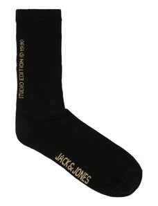 JACK & JONES Ponožky 'BORA' svetložltá / čierna