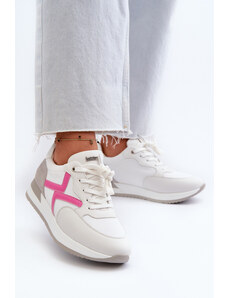 Kesi Women's Platform Sneakers INBLU White