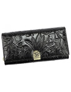 Dámska kožená peňaženka čierna - Gregorio Leriana čierna