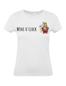 B&C Dámske tričko Wine o'clock