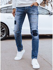 Pánske modré džínsové nohavice Dstreet UX4297