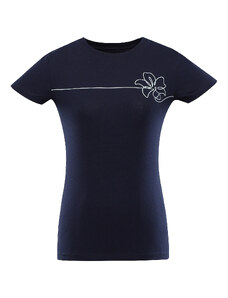 Women's cotton T-shirt ALPINE PRO NORDA mood indigo variant pa
