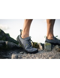 Sportovní model barefoot tenisek Be Lenka Trailwalker 2.0 šedá