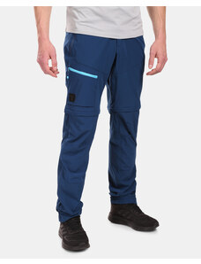 Pánske outdoorové odopínacie nohavice Kilpi HOSIO-M tmavo modrá