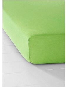 bonprix Napínacia plachta "Džersej", farba zelená, rozm. 2ks v balení 100/200 cm