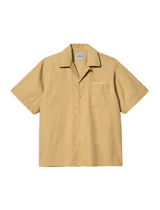 travis scott cactus jack x jordan button down shirt khaki