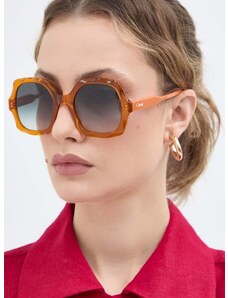 Slnečné okuliare Chloé dámske, oranžová farba, CH0226S