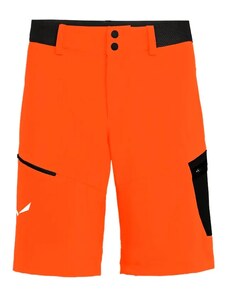 Men's Shorts Salewa Pedroc Cargo 2 Dst Red Orange
