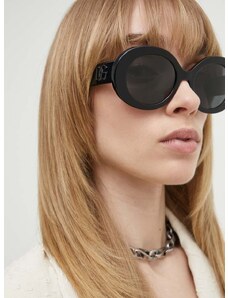 Slnečné okuliare Dolce & Gabbana dámske, čierna farba, 0DG4448