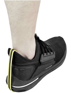 LEVNO Quadrios ESD jednorazové uzemňovacie pásky na topánky 10 ks žltá, čierna