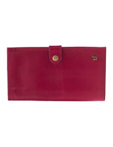 Bagind Penny Bery - Dámska kožená peňaženka bordová, ručná výroba
