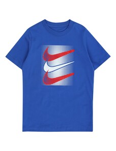 Nike Sportswear Tričko modrá / červená / biela
