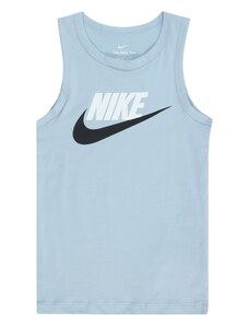 Nike Sportswear Tričko 'ESSNTL HBR' svetlomodrá / čierna / biela