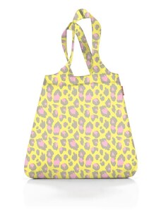 Skladacia taška Reisenthel Mini Maxi Shopper Leo pastel gepard yellow