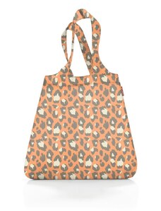 Skladacia taška Reisenthel Mini Maxi Shopper Leo pastel gepard orange
